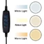 Đèn bàn LED ZENZON, 3 chế độ màu Kẹp đen trên đèn đọc sách, Bảo vệ mắt có thể điều chỉnh 360° Bật đèn LED sạc USB Người lớn