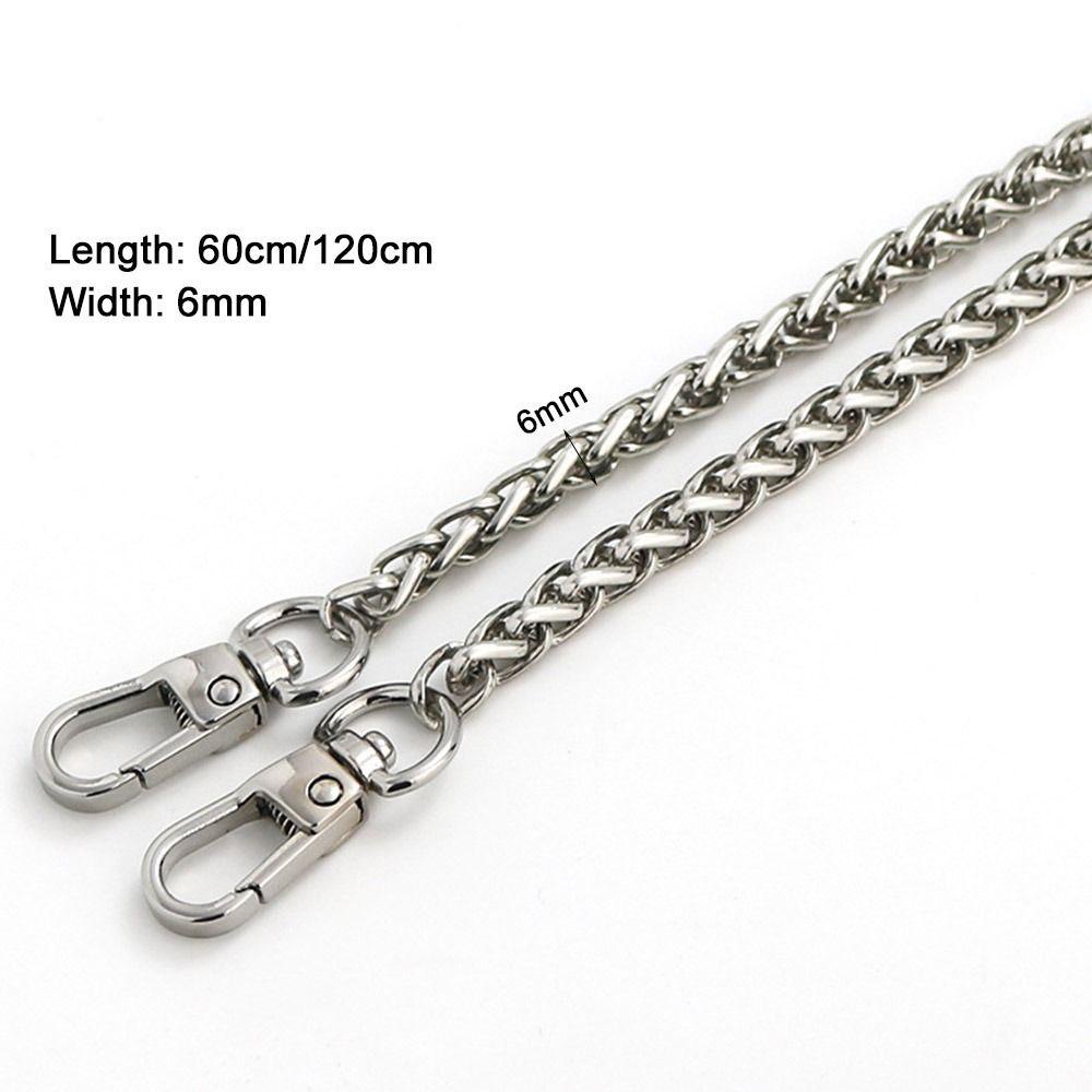 [Vận chuyển nhanh] Dây đeo túi đeo vai SIMPLEAID, Dây chuyền túi thay thế 60cm 120cm, Dây xích ví hợp kim kim loại
