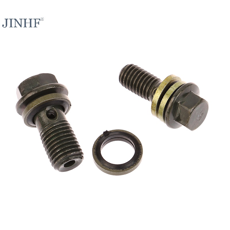 1 Ốc Vít Ống Dẫn Dầu Phanh Xe Máy m8 / m10x1.25