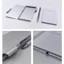 Sổ tay bỏ túi TUYỆT VỜI, Nhôm có bút và Giấy có thể nạp lại Notepad Mini, Đồ dùng quà tặng Notepad du lịch bằng kim loại di động có giá đỡ bút