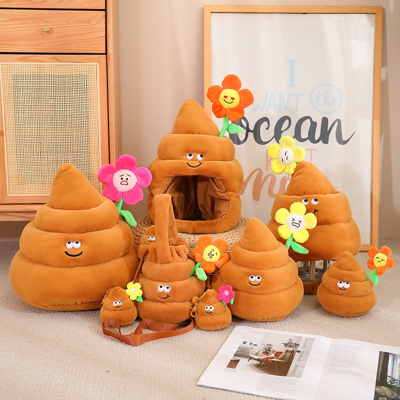 Rytanda Phân Đồ Chơi Sang Trọng Dễ Thương Vệ Sinh Búp Bê Đầu Bao Chìa Khóa Mặt Dây Chuyền Quà Tặng Sinh Nhật Dễ Thương Quà Tặng Giáng Sinh Thích Hợp Cho Trẻ Em Và Bạn Gái Quà Tặng