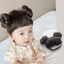 CORALTIDE Tóc Giả Cho Bé Bangs, Mũ Cho Bé Dễ Thương Chống Trơn Trượt Tóc Giả, Đạo Cụ Tạo Kiểu Chụp Ảnh Phụ Kiện Tóc Trẻ Em Tóc Bé Gái Sinh Nhật Đầu Tiên Cho Bé