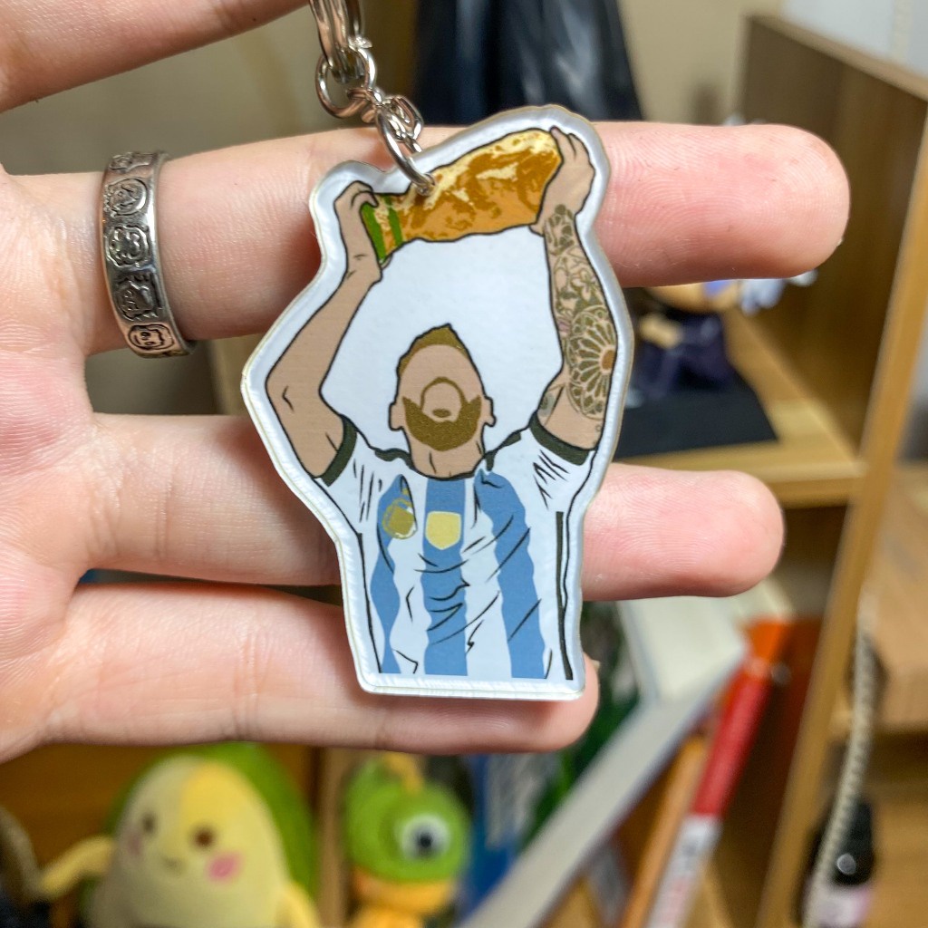 Móc khóa cầu thủ bóng đá, Móc khóa bóng đá, Móc khóa Messi, móc khóa Ronaldo,Neymar, quà tặng cho fan