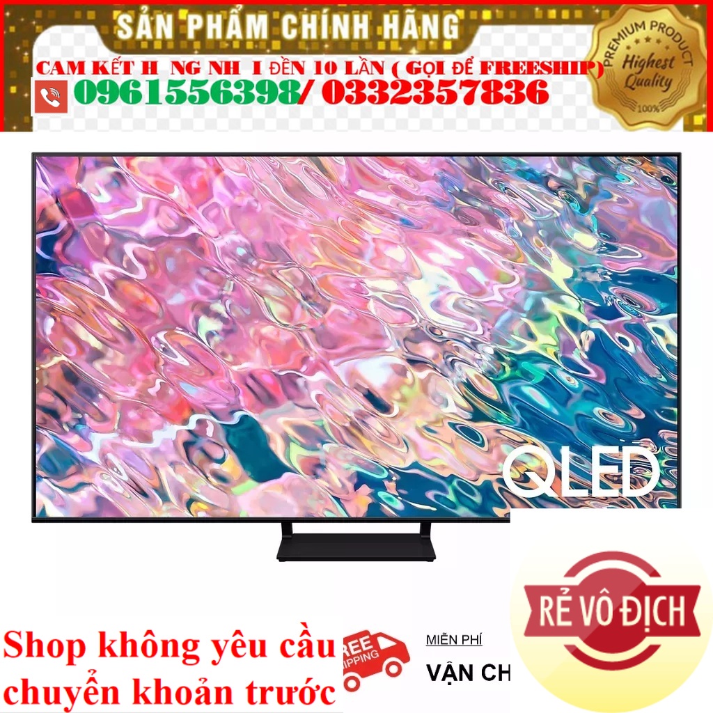 Smart Tv Samsung 4k Qled Q60b 43q60b 50q60b 55q60b 65q60b 75q60b 85q60b Shopee Việt Nam 4570