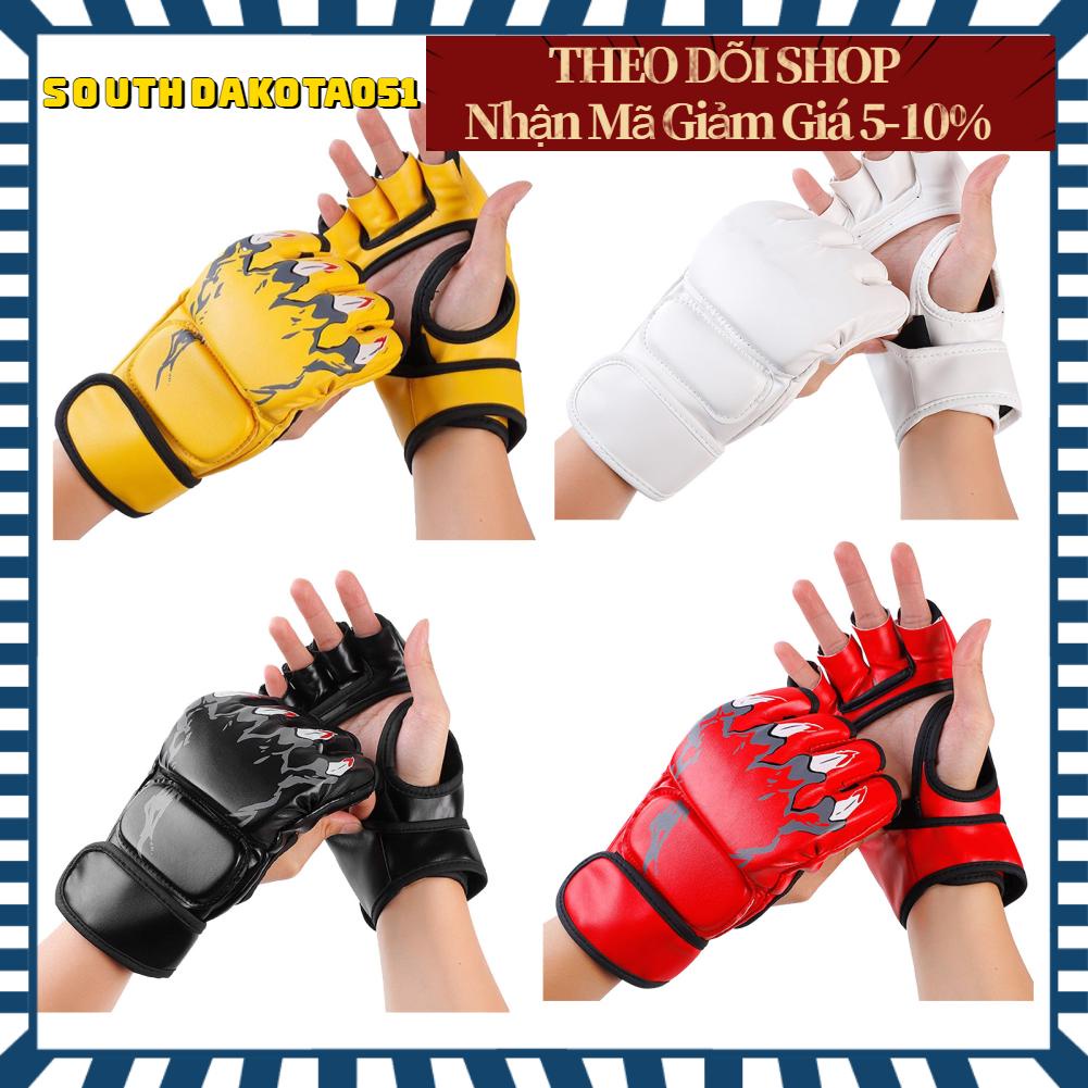Southdakota051 Găng Tay Đấm Bốc Nửa Ngón Túi Mở Lòng Bàn Chiến Đấu ...