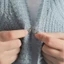 Nút Bấm Bằng Nhựa ABS Trong Suốt Dùng May Áo Khoác Cardigan DIY