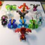 Đồ chơi hành động Takara Tomy Metal Bakugan, Brawlers chiến đấu bằng vít tam giác, Burst Metal Fusion Met Monster Ball Gyro