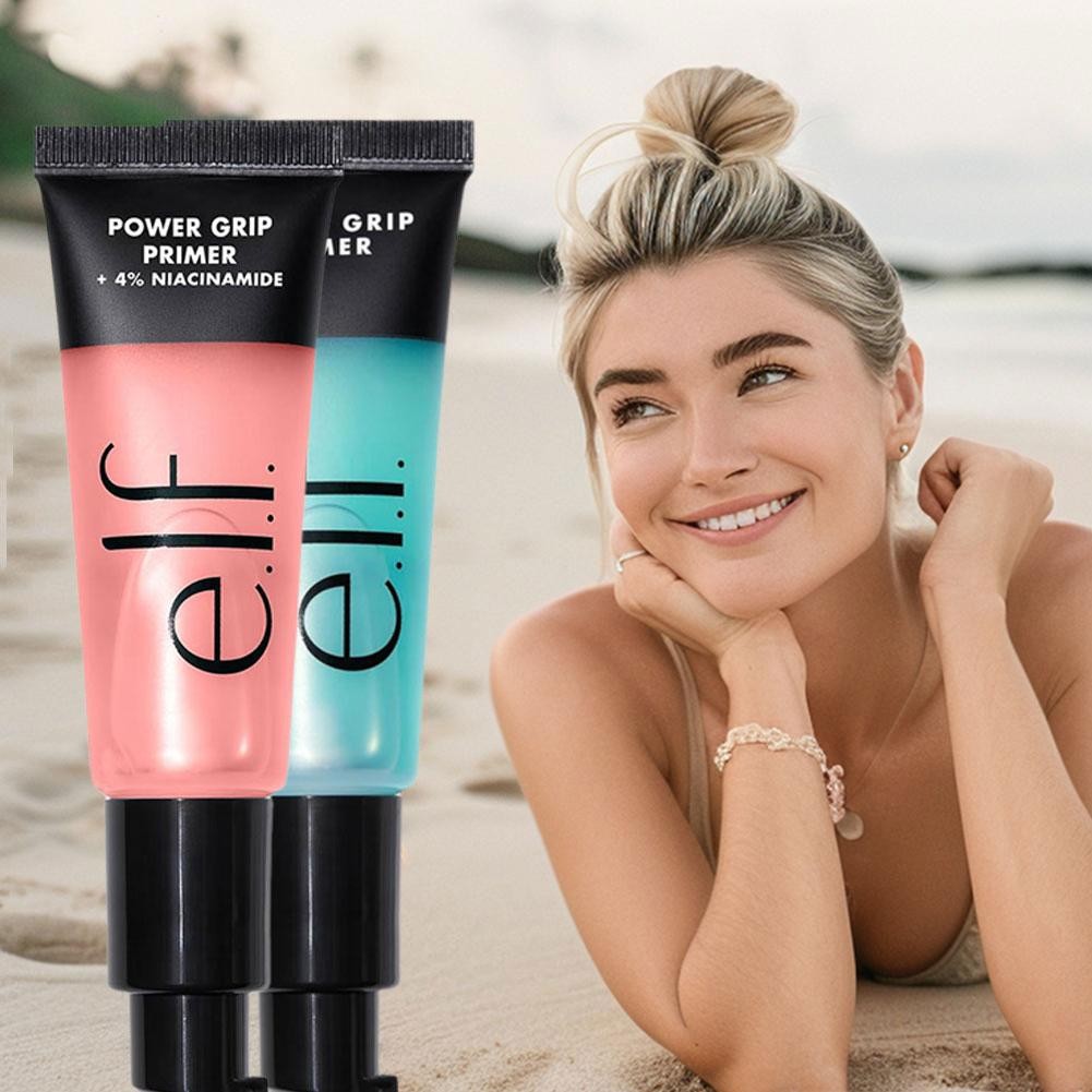 Kem lót trang điểm Elf Cosmetics Power Grip + Gel dài lâu 4% Niacinamide All Day Face Z1u5