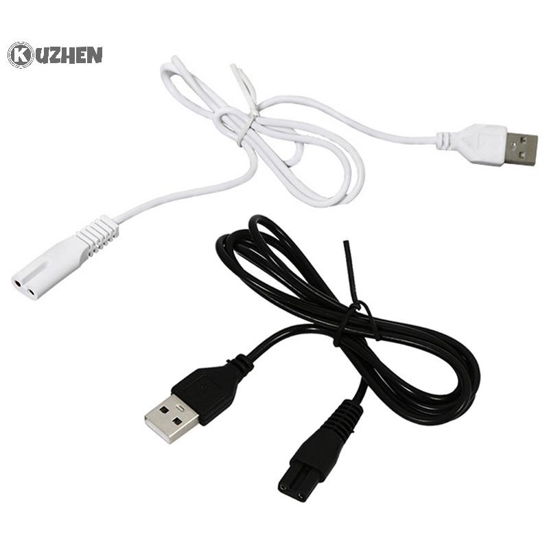 Kuzhen Cáp USB Dây Sạc Lỗ Đồng Phù Hợp Với Đèn Pin 5V Máy Cạo Râu Tóc Dây Đơn Lỗ 1.8 HOT