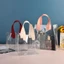 Túi mua sắm trong suốt CHEESELY, Túi Tote trong suốt có tay cầm, Túi quà tặng cầm tay PVC chất lượng cao