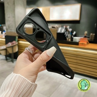 Ốp Lưng Đơn Giản Cho OPPO Reno 10 5G 9 Pro 6 5 4 5G 5Z 4Z 8T 8Z 7Z 7 8 Lite A35 A15s A53s A31 A9 A7 A5s A3s A12 A5 2020 A92 A72 A52 A77 2022 A78 Bao Sang Trọng Vỏ điện thoại TPU chống sốc