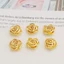 Hạt Đệm Vàng 18k Nhiều Màu Sắc Dùng Làm Vòng Tay / Dây Chuyền diy