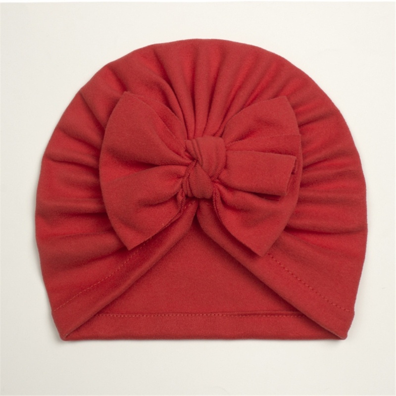 Dasbsug Đáng Yêu Cho Bé Bonnet Màu Trơn Tập Đi Bé Gái Mũ Trẻ Sơ Sinh Công Chúa Mũ Turban