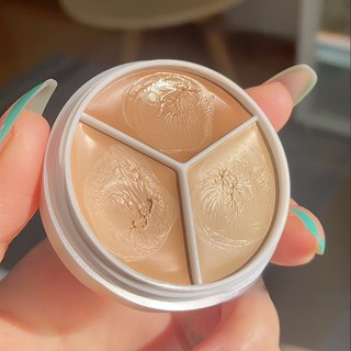 SWEET MINT Kem Che Khuyết Điểm Ba Màu Sắc Ngọt Ngào Che Phủ Mụn Và Quầng Thâm Hiệu Quả