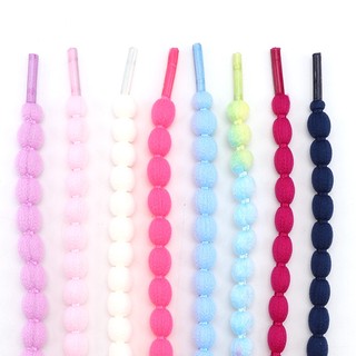 1 Cặp Dây Buộc Giày Dệt Hạt Tròn Nhiều Màu 10mm Thời Trang Cho Nam Và Nữ