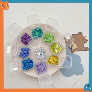 2cm Mini Thú Cưng BB Kẹp Nhiều Màu Sắc Nhỏ Vuông Kẹp Tóc Candi Màu Trái Cây Teddy Yorkshire Chó Mèo Trang Sức Chó Con Thẻ Tóc