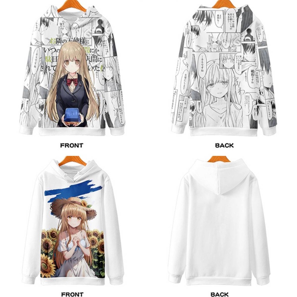 Áo cosplay Shiina Mahiru style anime, oversize, tay dài