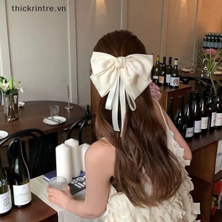 THI 1 Mùa Hè Nơ Lớn Dài Streamer Vịt Hóa Đơn Kẹp Trắng Lớn Nơ Sa Kẹp Tóc Thanh Lịch Và Ngọt Ngào Phụ Kiện Tóc VN
