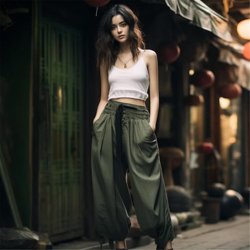 GOO Crop Tuck Band Cho Áo Sơ Mi Nhẹ Thoải Mái Có Thể Điều Chỉnh Áo Sơ Mi Crop Band