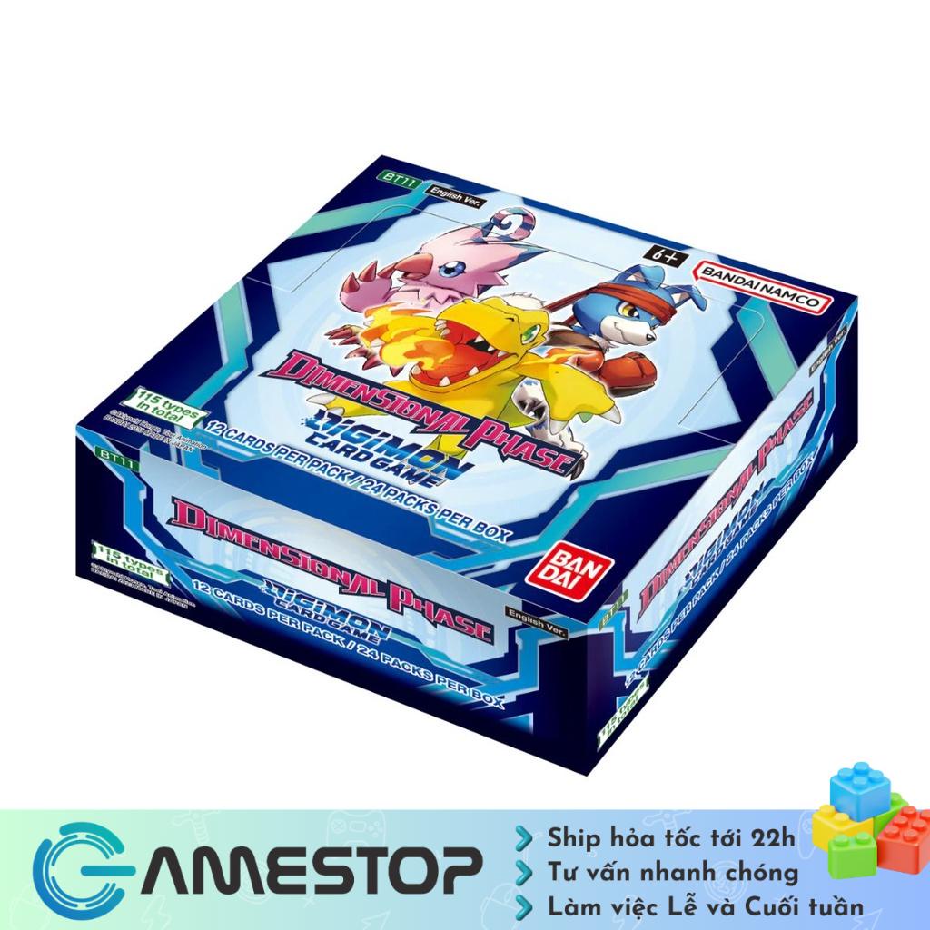 Thẻ bài Digimon TCG BT11 Dimesional Phase Booster Box chính hãng Bandai ...