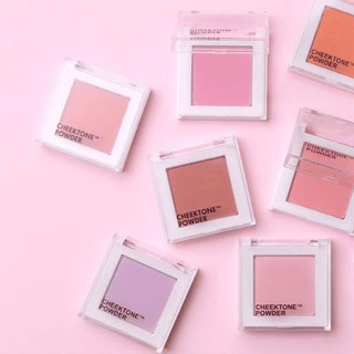 Phấn Má Hồng Màu Tím Đơn Sắc Mở Rộng Trang Điểm Khuôn Mặt tony moly