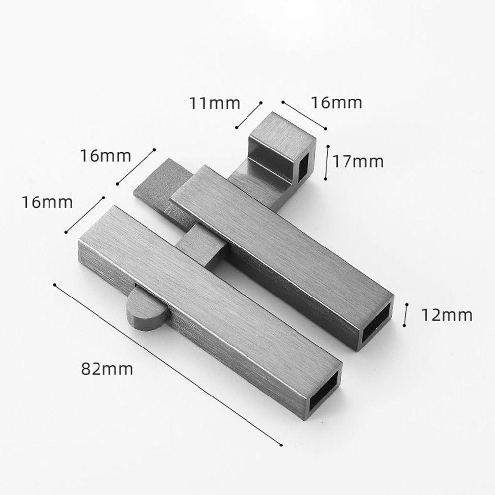 Chốt cửa YOLOGO đa chức năng 180 độ, gắn trên bề mặt, chống ăn mòn, không cần đục lỗ/đục lỗ