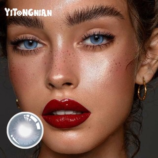 1 Cặp Kính Áp Tròng 14.5mm Màu Xanh Dương Chuyên Dụng Trang Điểm Hàng Ngày