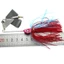Buzzbait, 14.7G bass pike walleye Mồi câu cá râu, 2023 Váy silicon Flap chatter spinner mồi Câu cá biển