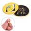 Trọng tài bóng đá Flip Coin Pick Side Soccer Flip Coin Hợp kim Soccer Toss Coin