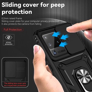 Ốp Điện Thoại Mỏng Có Giá Đỡ Dạng Vòng Tròn Xoay Chống Rơi Chịu Được Sức Nặng Cho samsung s20 ultra / s20 plus / s20 fe