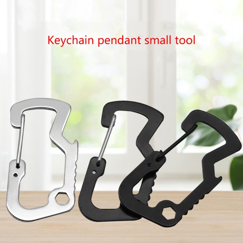 Nhẫn chìa khóa Bapara Dụng cụ mở chai bia Giá đỡ chìa khóa Thích hợp cho các cuộc họp gia đình và dã ngoại