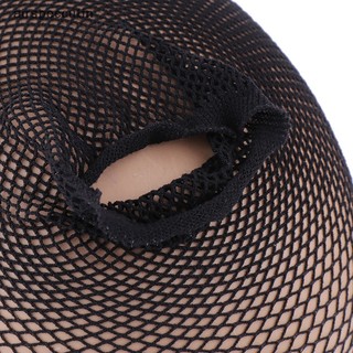 Airspecutin Lưới Đen Mái Vòm Thoáng Khí Không Keo Co Giãn Spandex Tóc Dệt Để Làm Tóc Giả EN