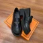 Giày lười nữ đế cao 4cm da mềm, moca nữ mũi tròn thời trang, giày loafer nữ quai ngang mác tam giác cực xinh