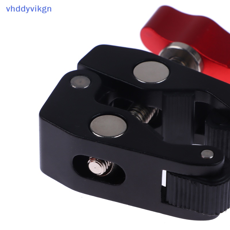 Kẹp hợp kim nhôm có hai đầu 1 / 4 '' 3 / 8 '' cho giá đỡ điện thoại / Camera Video