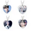 SQ BTS Bangtan Boys Vòng cổ đá quý hình trái tim Bộ sưu tập thần tượng Nam-joon Kim Kim Tae Hyung quà tặng sinh nhật