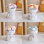 ESSENCEH Bó hoa móc, Bó hoa dệt kim hoàn thiện Bó hoa phồng, Trang trí đám cưới Quà tặng tốt nghiệp Mini Hoa dệt kim Bó hoa thủ công Ngày lễ tình nhân