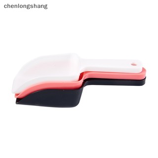 Chenlongshang Muỗng Nhựa Đa Năng Ice Muỗng Bột Cơm Kẹo Ngô Cà Phê EN