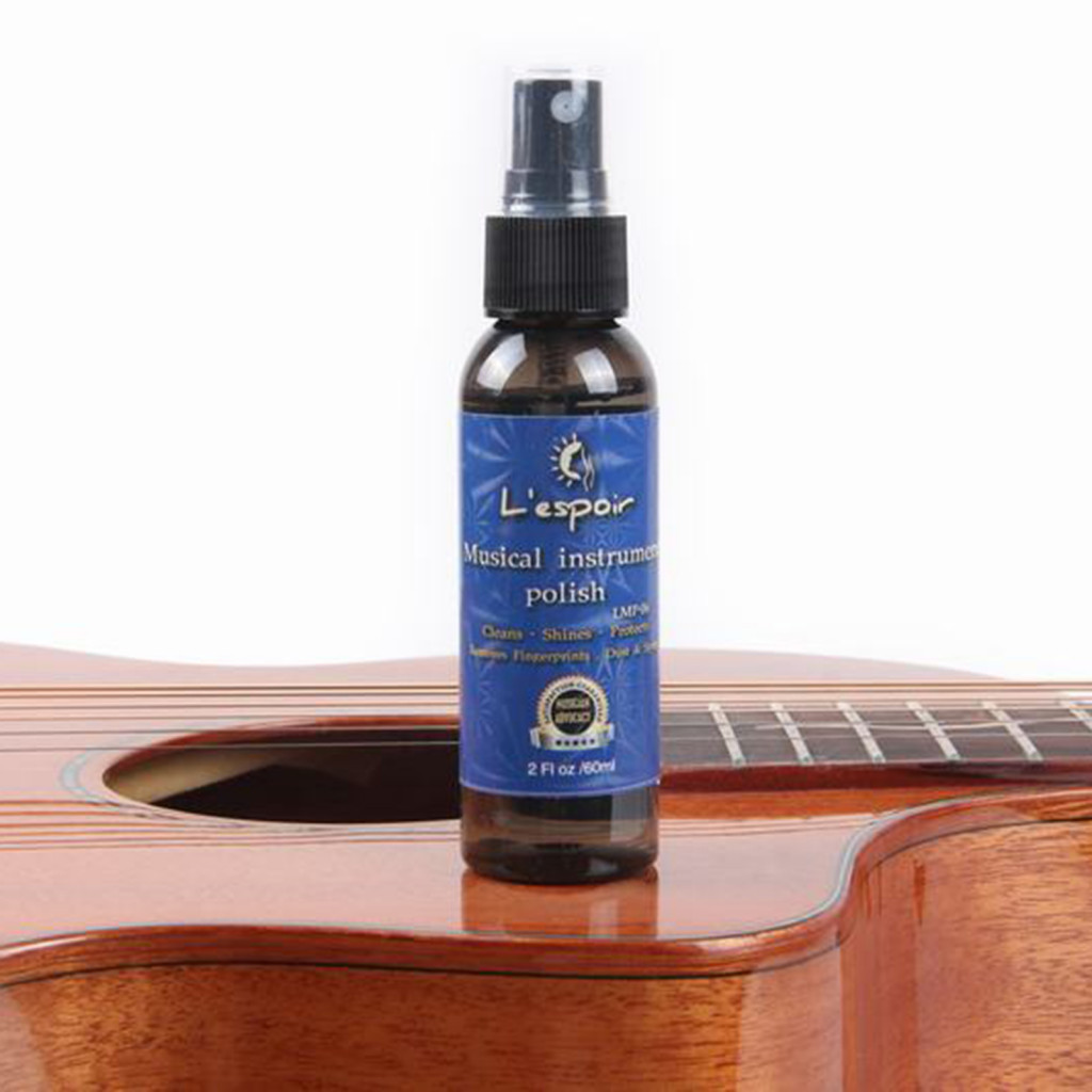 60ML Đàn Guitar Làm Sáng Xịt Phục Hồi Bóng Lâu Dài Hiệu Quả Dung Tích Lớn Chống Oxy Hóa Làm Sạch Chăm Sóc Đàn Guitar Nhạc Cụ Bảng Làm Sạch Cho Guitarist
