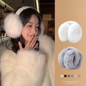 Bịt chụp tai siêu ấm len bông nhung mịn cho nữ đẹp AAA iLita phụ kiện thời trang mùa đông chống lạnh phong cách Hàn Quốc