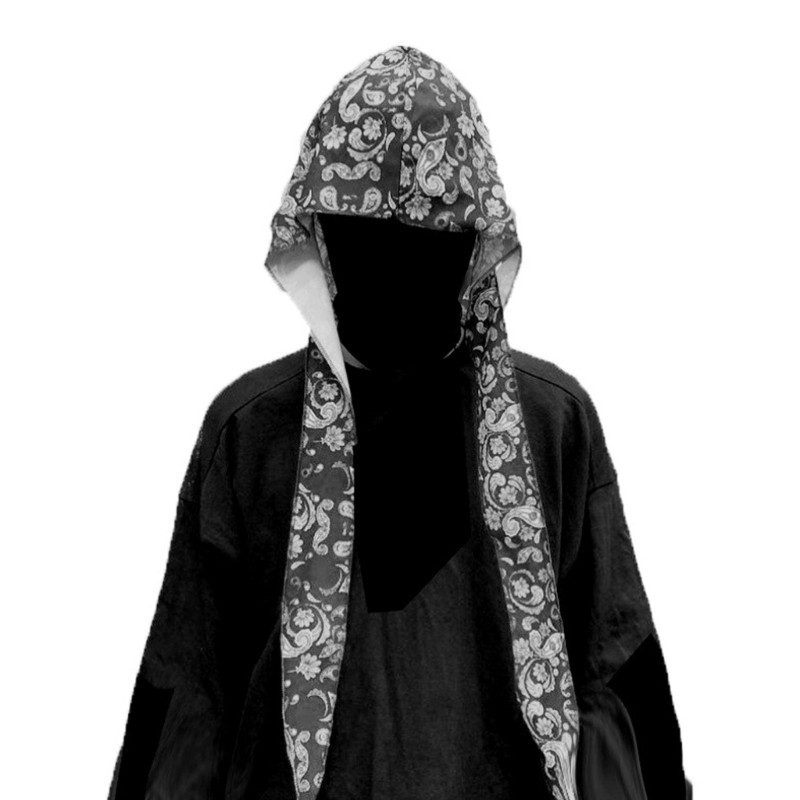 Bầu Trời HIPHOP Durag Bandana Đầu Khăn Turban Cho Nữ Phong Cách Đường Phố Turban Unisex Đầu Quấn Bandana