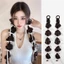 Tóc Giả Tết Hoa Thắt Ruy Băng Trắng, Tóc Tết Y2K Phong Cách Hàn Quốc (Giá 1 Bên) QiQiShop