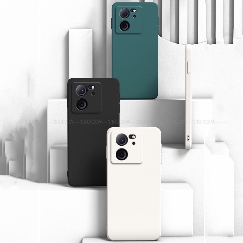 Ôp Điện Thoại Silicon Dẻo Vuông Sang Trọng Cho redmi 12 k60 ultra redmi note 12t 12r pro Ốp