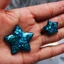 Unstop * Ngôi Sao Móc Khóa Nhựa Dính Khuôn Treo Mặt Dây Chuyền Khuôn Silicon DIY Trang Sức