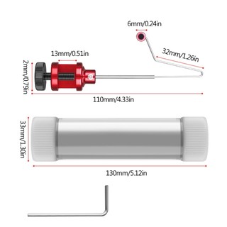 Bs * Thiết bị ngắt kết nối móc cá an ninh Móc cá Dụng cụ tháo nhanh có ống lưu trữ