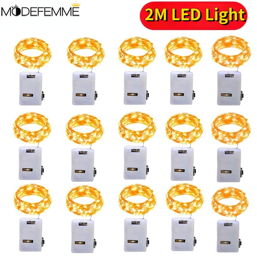 Dây Đèn led 1 / 2m Trang Trí Tiệc Tùng / Giáng Sinh / Tiệc Cưới Ngoài Trời