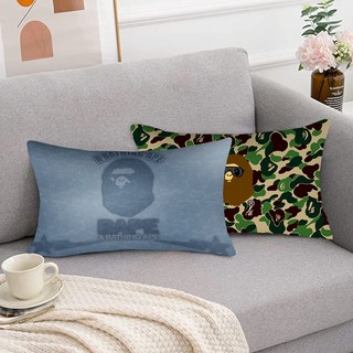 Vỏ Gối BAPE Một Mặt In Polyester Sofa Đệm Gối Trang Trí Nhà Cửa (Không Lõi)