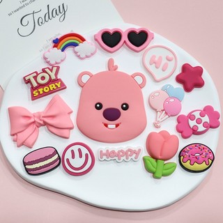 MEOWU Charm dán 3D Bé Hải Ly lớn dễ thương, sticker nổi trang trí đồ dùng học tập laptop, điện thoại