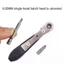 NOTE1 Tuốc nơ vít hai chiều, có ổ cắm hàng loạt Tuốc nơ vít Ratchet 36 răng, Ổ cắm hàng loạt thực tế Xoay góc phải Tuốc nơ vít hẹp Khoảng cách không gian nhỏ