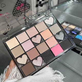 BIYA Bảng Phấn Mắt Mờ Ngọc Trai Lấp Lánh Sequin Màu Đất Nhiều Màu Khói Má Hồng Phấn Mắt