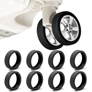 Silicone bảo vệ tay áo cho bánh xe vali - Nói lời tạm biệt với tiếng ồn và bánh xe mòn